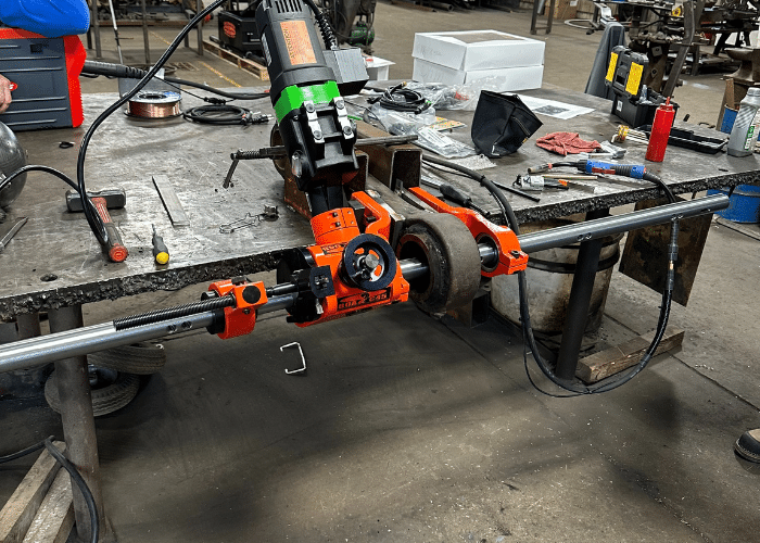 line-boring-machine